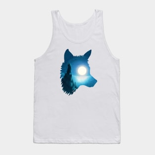 Midnight Wolf Tank Top